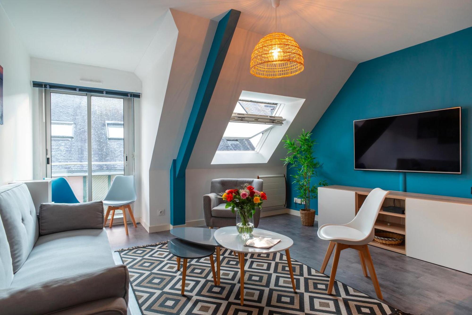 Le Saint-Patern - T3 Centre-Ville Et Garage Securise 반느 외부 사진