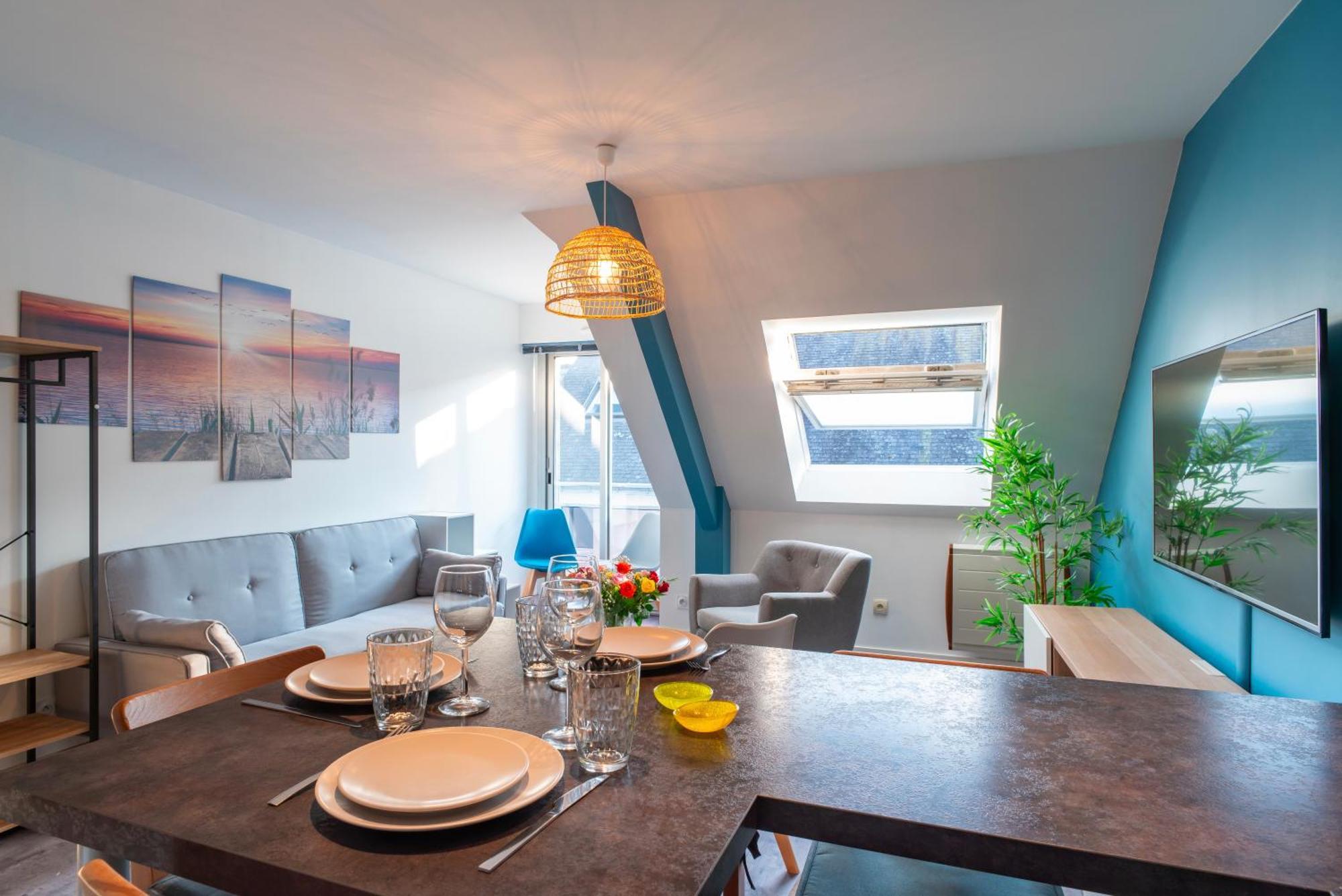 Le Saint-Patern - T3 Centre-Ville Et Garage Securise 반느 외부 사진