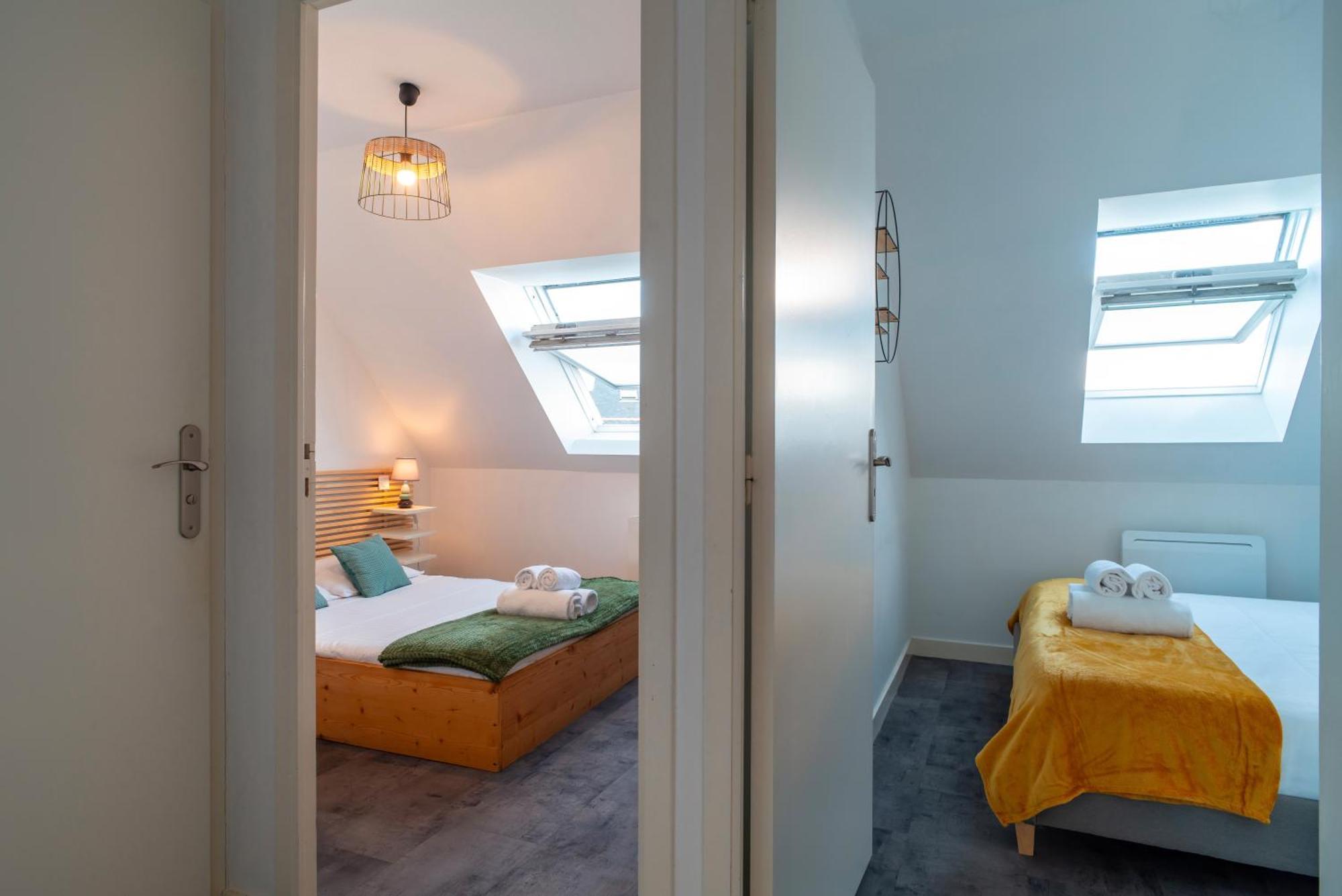 Le Saint-Patern - T3 Centre-Ville Et Garage Securise 반느 외부 사진