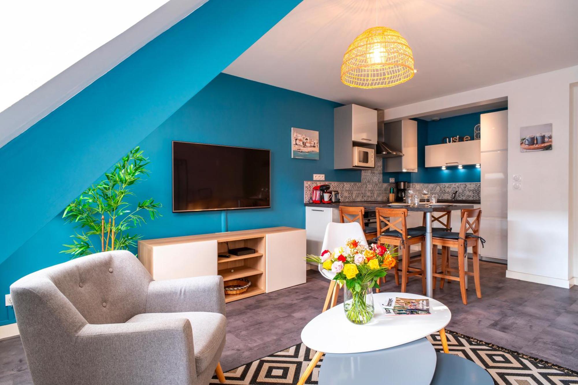Le Saint-Patern - T3 Centre-Ville Et Garage Securise 반느 외부 사진